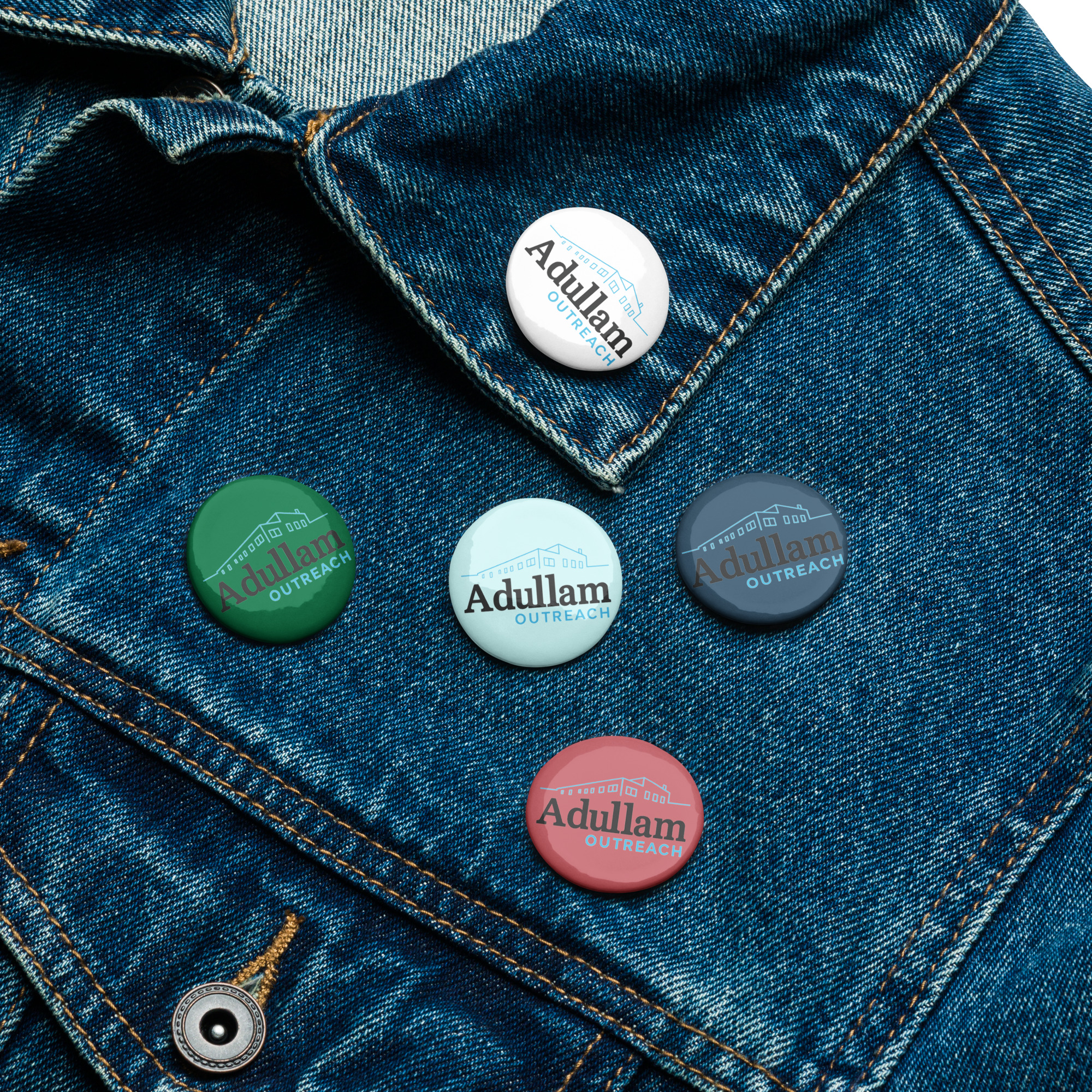 Adullam Outreach Set of pin buttons - Image 8