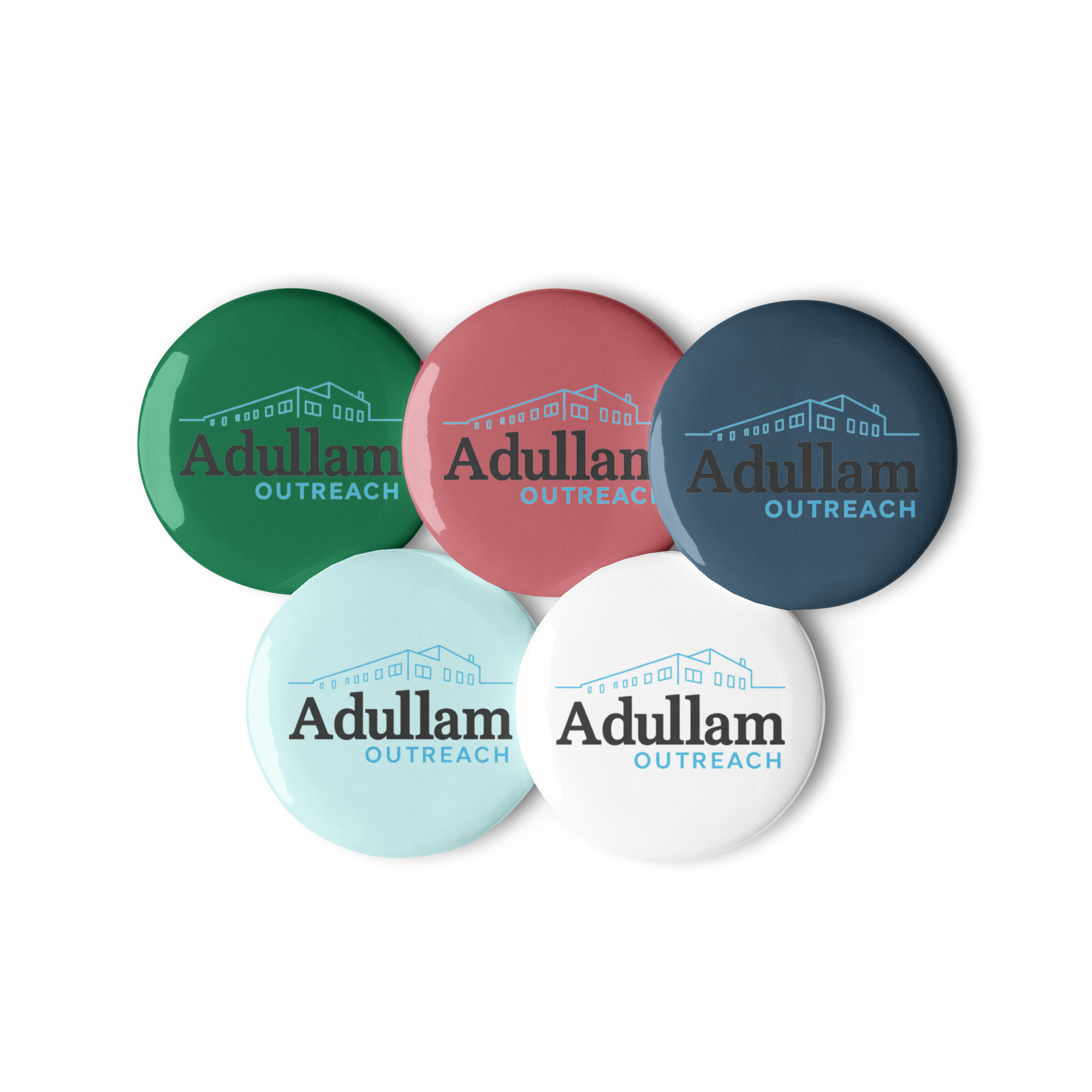 Adullam Outreach Set of pin buttons - Image 4