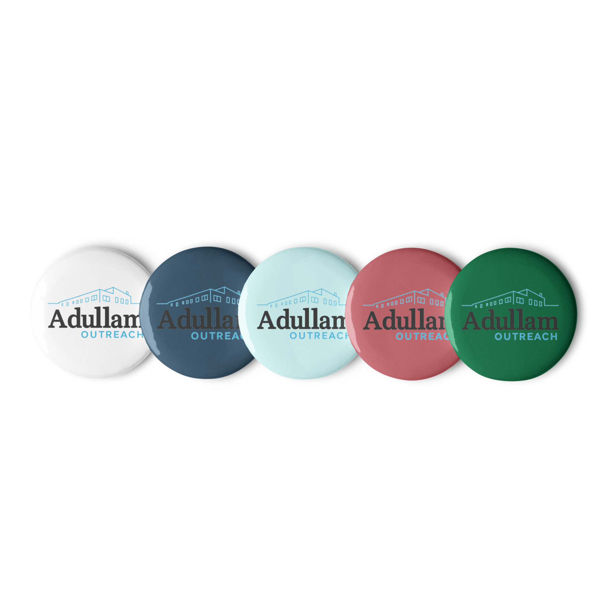 Adullam Outreach Set of pin buttons - Image 3