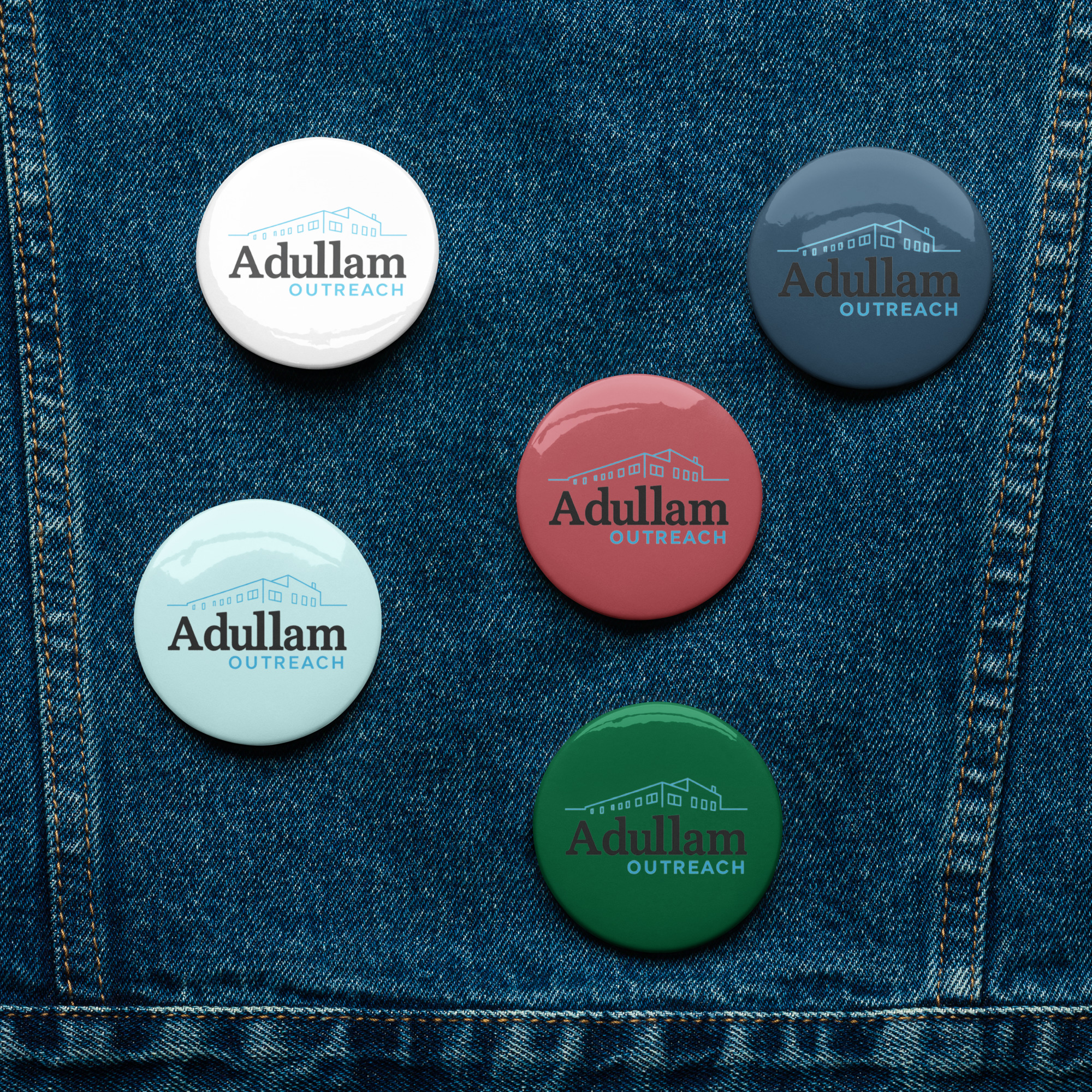 Adullam Outreach Set of pin buttons - Image 7